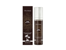 Mousse Auto bronzeadora Leve Oceaura Bronze Natural com Brilho Outdoor
