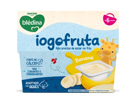 Iogofruta Banana 6m Blédina