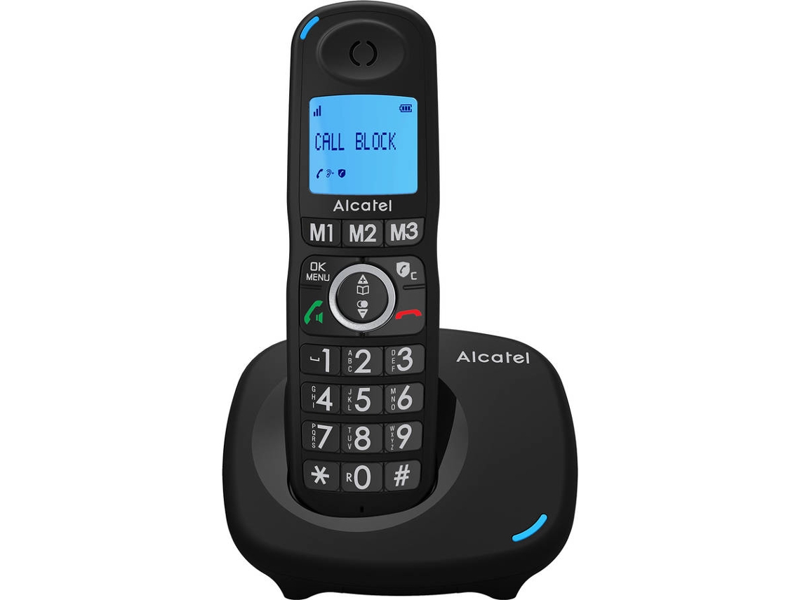 Telefone Fixo ALCATEL XL535 ECE Preto
