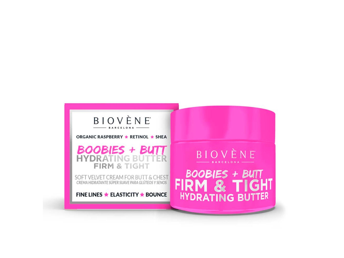 Hydrating Butter Firm Tight Soft Velvet Cream For Butt Chest BIOVÈNE 50 Ml