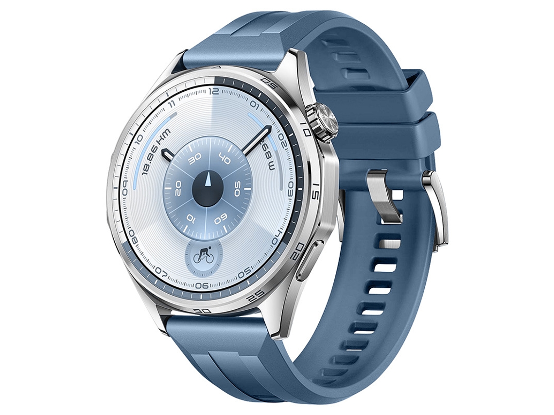 Pulseira de Silicone Universal 22mm para Huawei Watch Gt5 Pro Gt6 Gt4 azul escuro HEXINYIGJLY