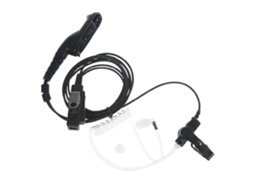 Fone de ouvido com microfone embutido para rádios portáteis Motorola APX2000 e APX7000. - aquaforge