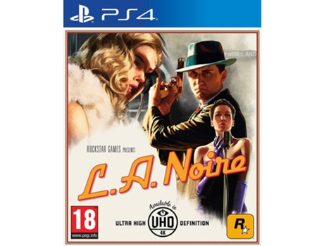 Jogo PS4 L.A. Noire