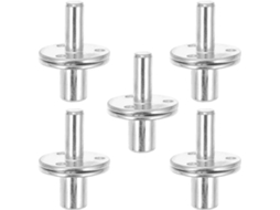 Conector De Ferro Para Poste Cama, 5 Conjuntos, Prateado