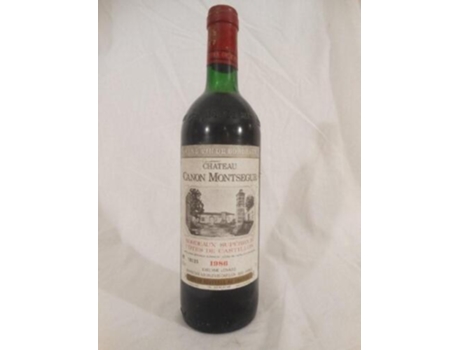 Vinho Tinto CHÂTEAU CANON MONTSÉGUR 1986 (75 cl - 1 unidade)
