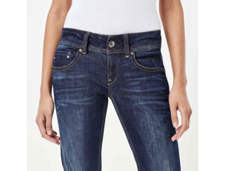 Calças de ganga bootcut MIDGE SADDLE MID BOOTLEG  Azul Disponível em tamanho para senhora. US 28,US 29,US 27,US 26,US 34 / 32,US 34 / 34,US 26 / 32,US 27 / 32,US 28 / 32,US 29 / 32,US 27 / 34,US 28 / 34,US 29 / 34,US 25 / 32,US 26 / 34,US 30 /