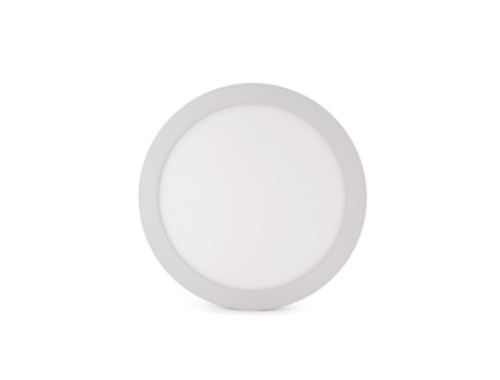 Plafon de Teto LED Circular 18W 22.5x4cm Branco