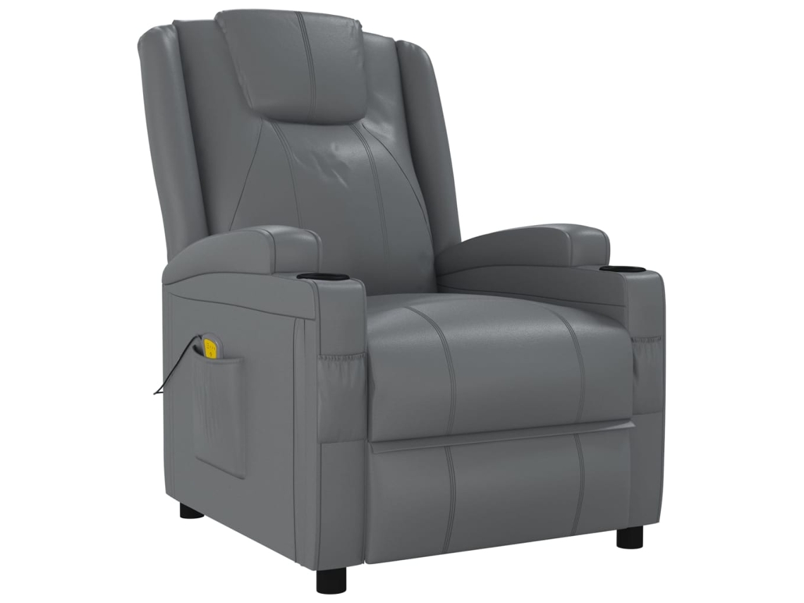 Massage Chair, Massage Chairs Vidaxl Antracite Couro Artificial