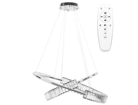 Luminária De Teto Pendente Toollight Led App1525 Cp60/80 Cromo