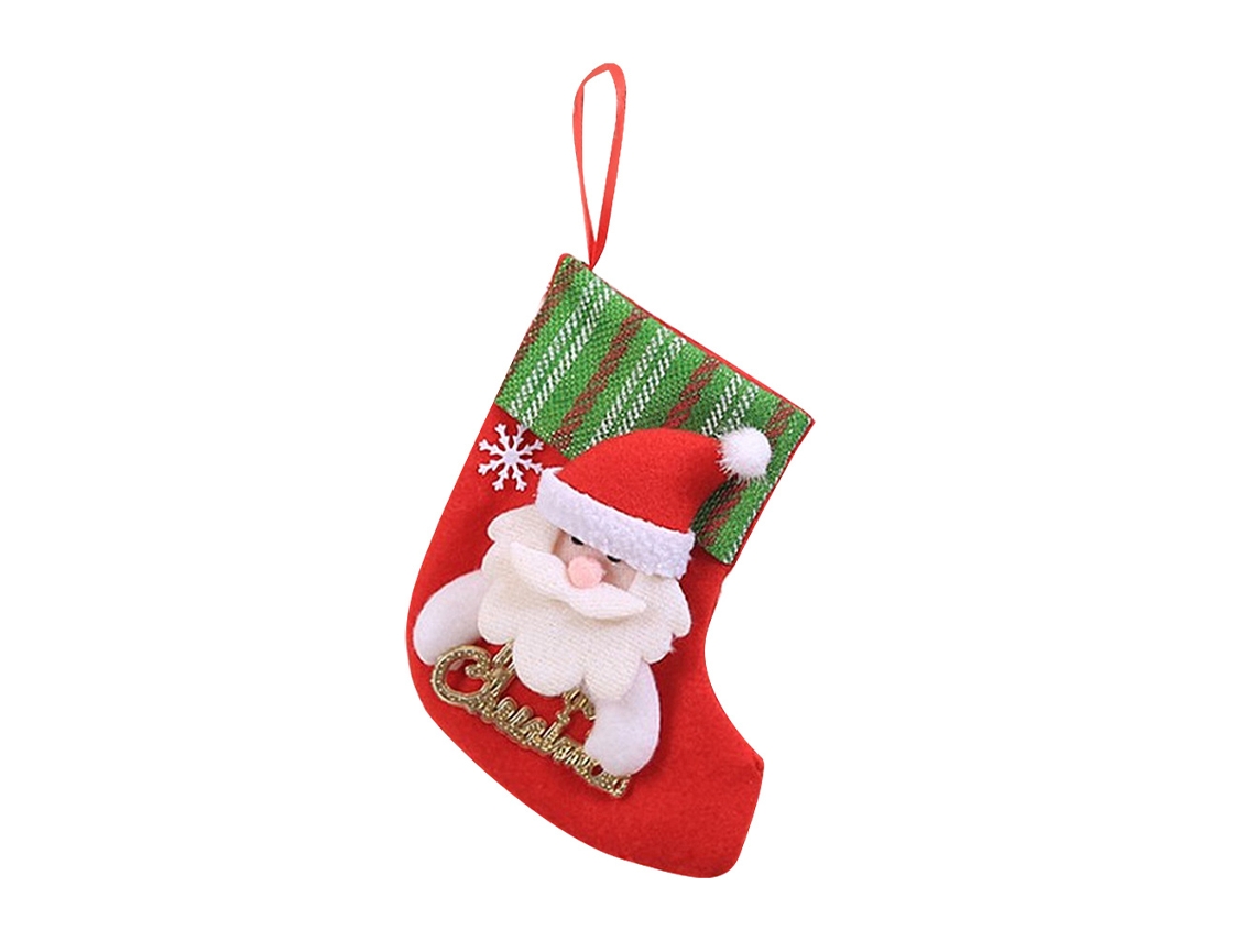 Laxiscreed Sacos Natalícios Decorativos Com Meias Pequenas E Doces Para Festas Festivas