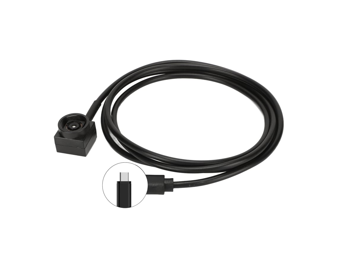 Mini câmara com foco automático 5mp 1080p FHD 30fps com microfone e função OTG para Windows e Android CHABERLU