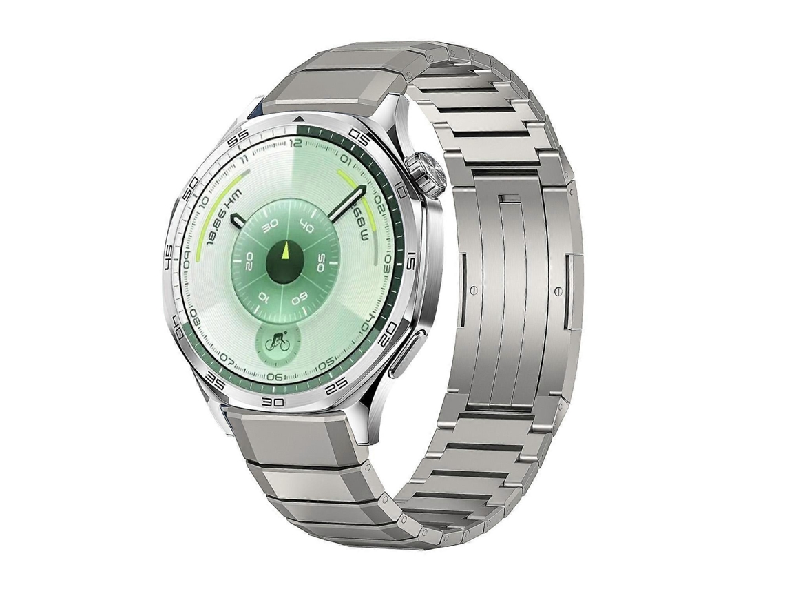 Pulseira De Liga De Titânio Com Fecho Dobrável De Um Elo Para Huawei Watch Gt 6 46mm