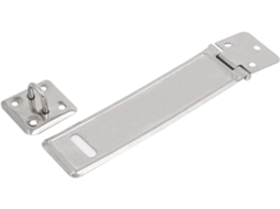 Trava de Segurança para Portão/porta de Metal com 5,5 Polegadas de Comprimento, Cor Prata. CHABERLU