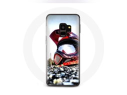 Capa para Samsung Galaxy S9 plus Casque MotoCross