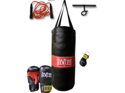 Conjunto de Boxe Benlee Punchy Preto/Vermelho