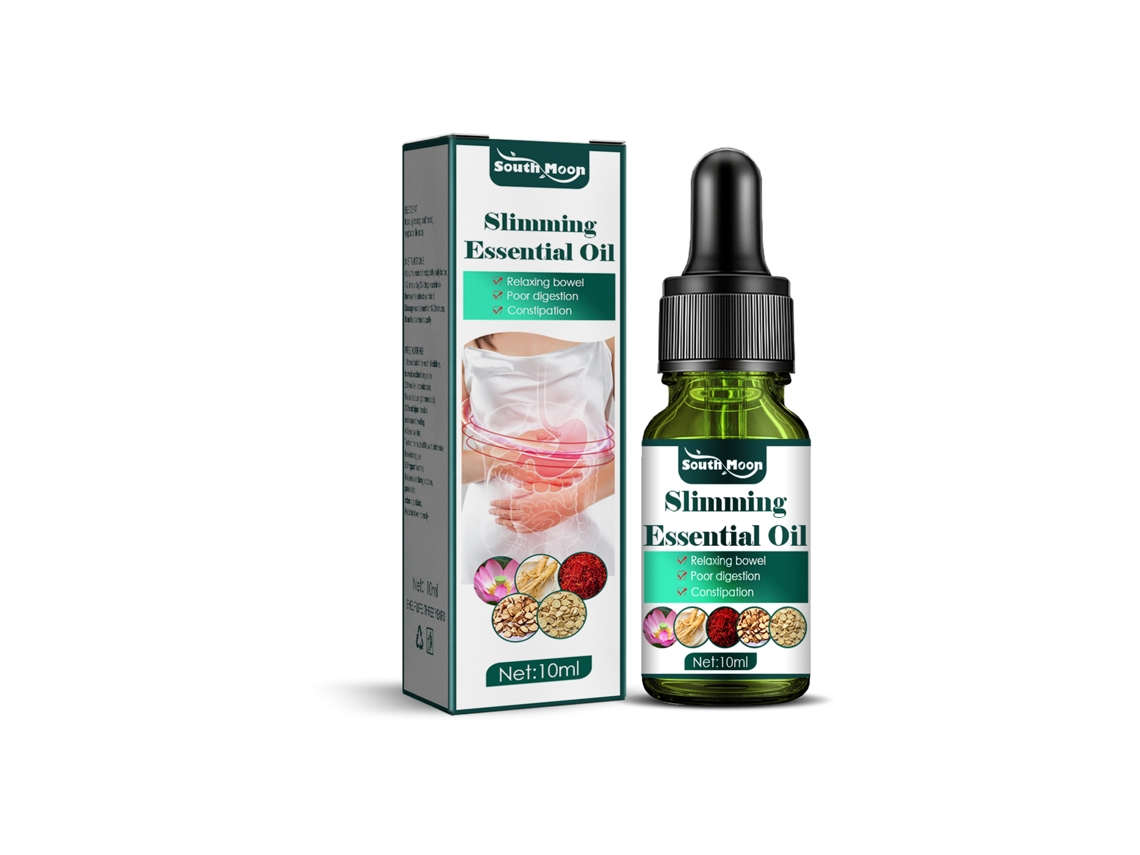 Óleo Essencial South Moon para Laxante, Emagrecimento e Aperfeiçoamento Abdominal
