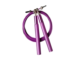 Corda de Pular com Cabo de Alumínio Roxo Elétrico