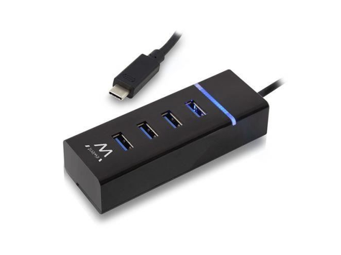 Adaptador Multiporta De Hub Usb 4 Em 1, Compatível Com Carregamento Rápido Tesla Model 3 Model Y