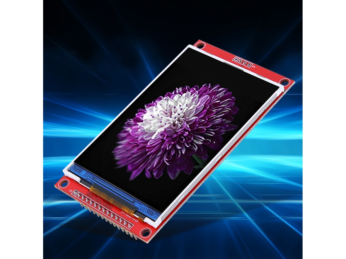 Laxiscreed Ecrã Lcd De 3,5 Polegadas Com Porta Serial Spi E Resolução Hd 480x320