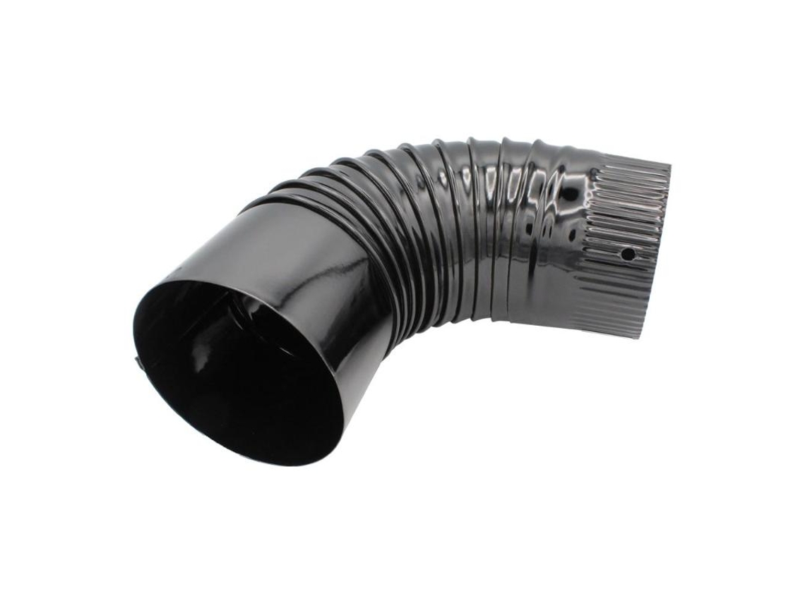Codo 90g Estufa Vitrificado 125mm Theca