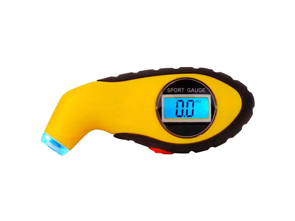 Medidor Digital Pneus Lcd Led Carro Moto
