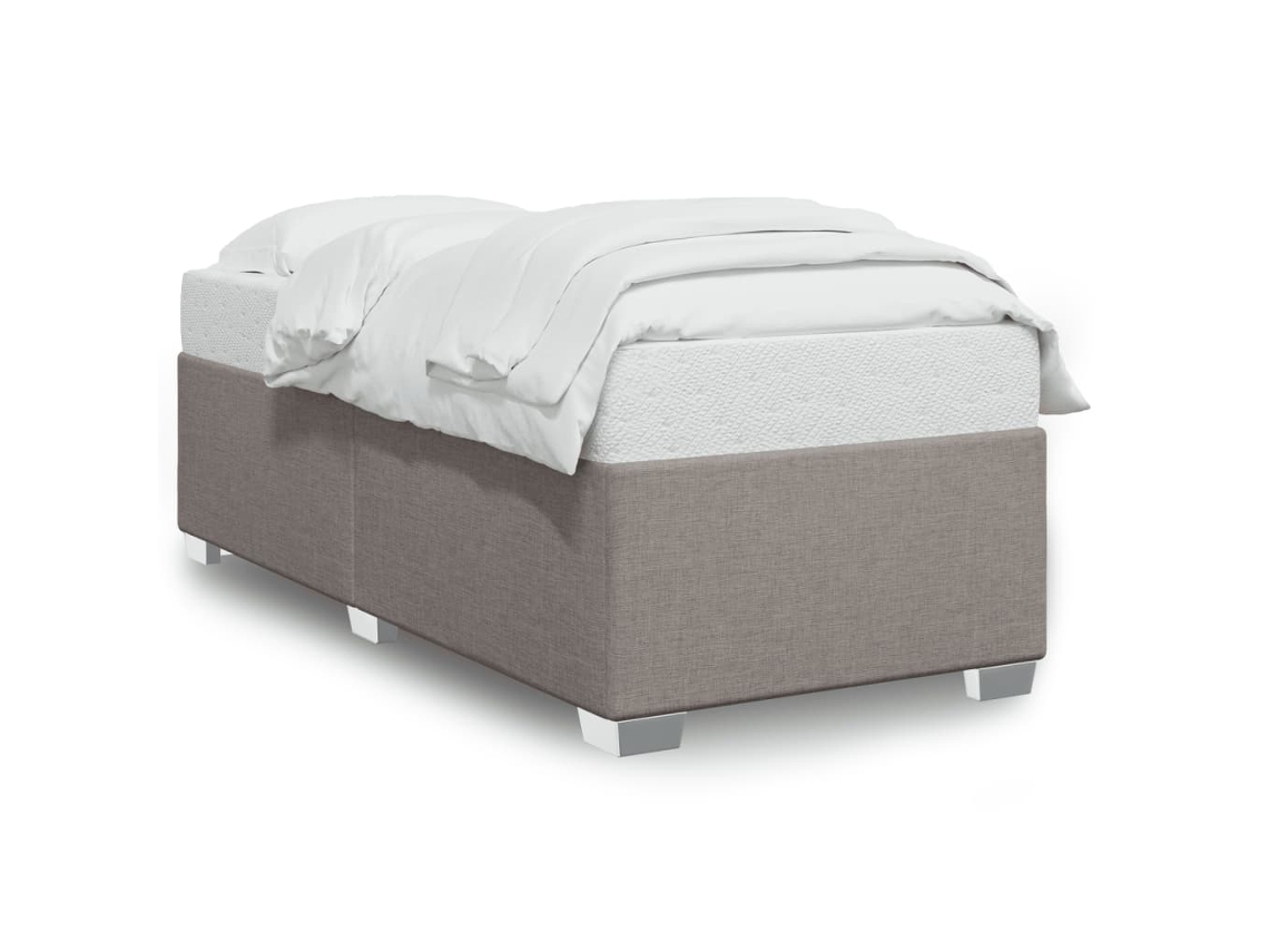 Estrutura de Cama Tecido Cinzento MAISON EXCLUSIVE (80x200 cm)