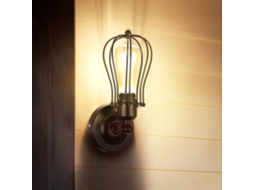 2026 lâmpada de Parede de Design Vintage Pomelo 220v 230v 60w Base E27 para Quarto Loft Sala Hotel Instalação Fácil