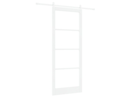 Conjunto De Porta Deslizante Com Hardware Orkdal Vidaxl Branco Madeira (93 X 232 Cm)