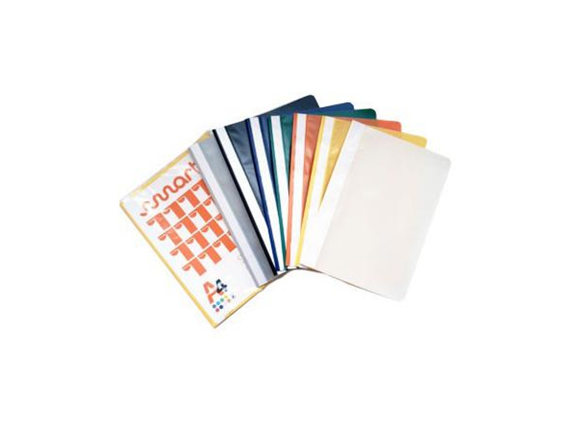 Classificador Plástico PP Capa Transparente azul 1uni