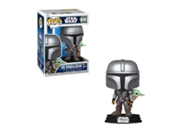 Figurine Colecionável Funko Pop Star Wars Mandalorian E Grogu
