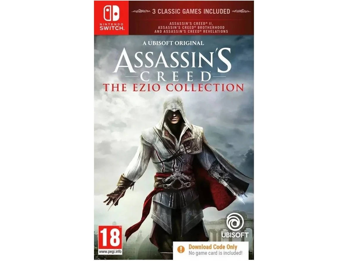 Jogo Nintendo Switch Assassins Creed: the Ezio Collection (Código de Descarga na Caixa)