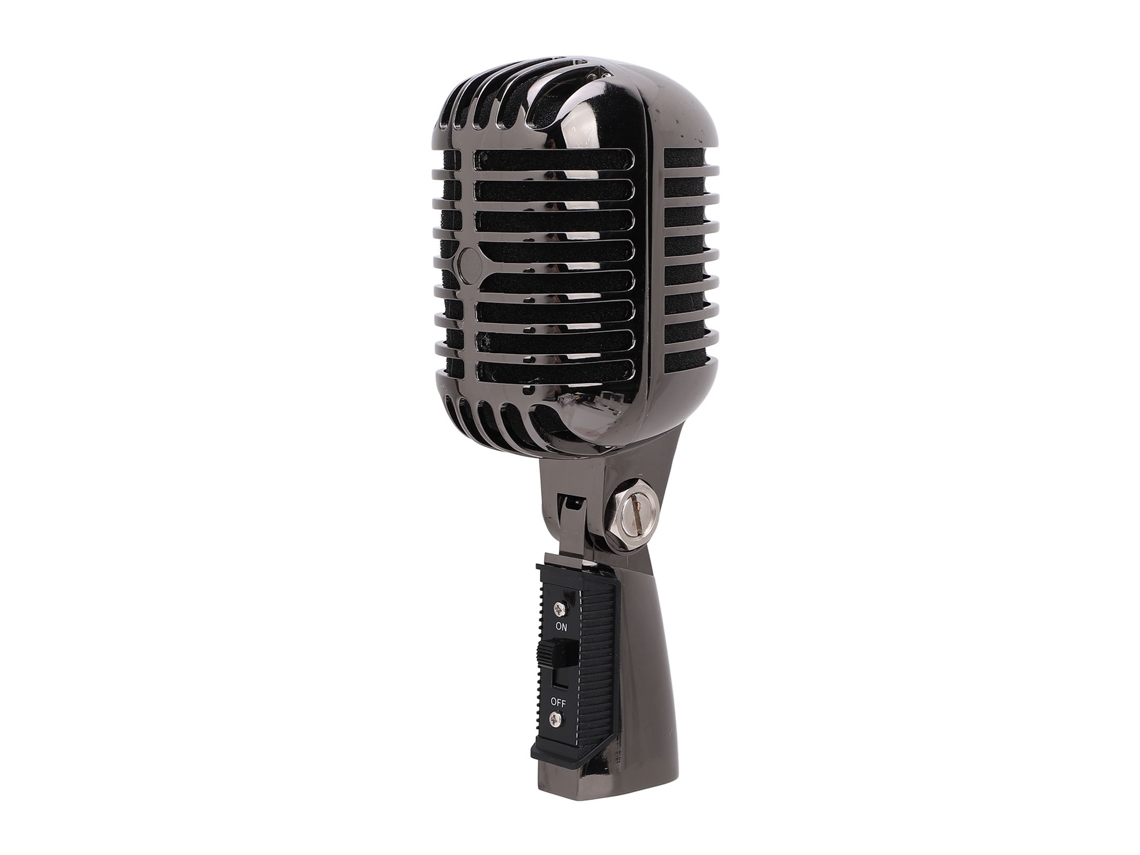 Microfone Dinâmico Retrô para palco e canto no Ktv EOOCOO
