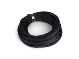 Manga Trançada Pet Expandível 6mm Densa 10m Flexível Para Cabos Elétricos Automotivos E Eletrônicos