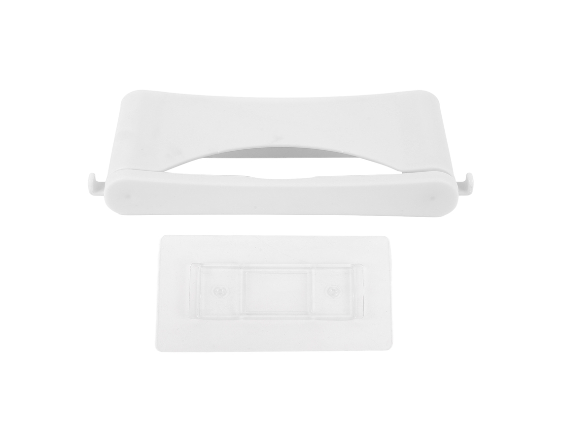 Suporte De Parede Para Bola De Basquete Expandível Com Design Multifuncional Para Futebol E Vôlei Branco