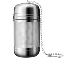 Infusor De Chá Em Aço Inoxidável Com Gancho Corrente Extensível, Malha Fina Para Chá