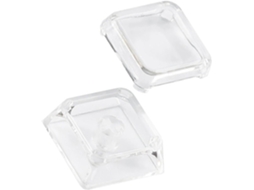 Pacote com 10/20/50/100 Teclas Mecânicas Transparentes para Teclados Gamer SFUSHOS