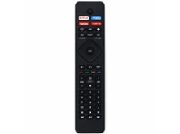 Comando De Substituição Para Tv Compatível Com Philips Nh800up Urmt26rst004 Rf402a-v14 Com Botões Netflix Youtube_dae