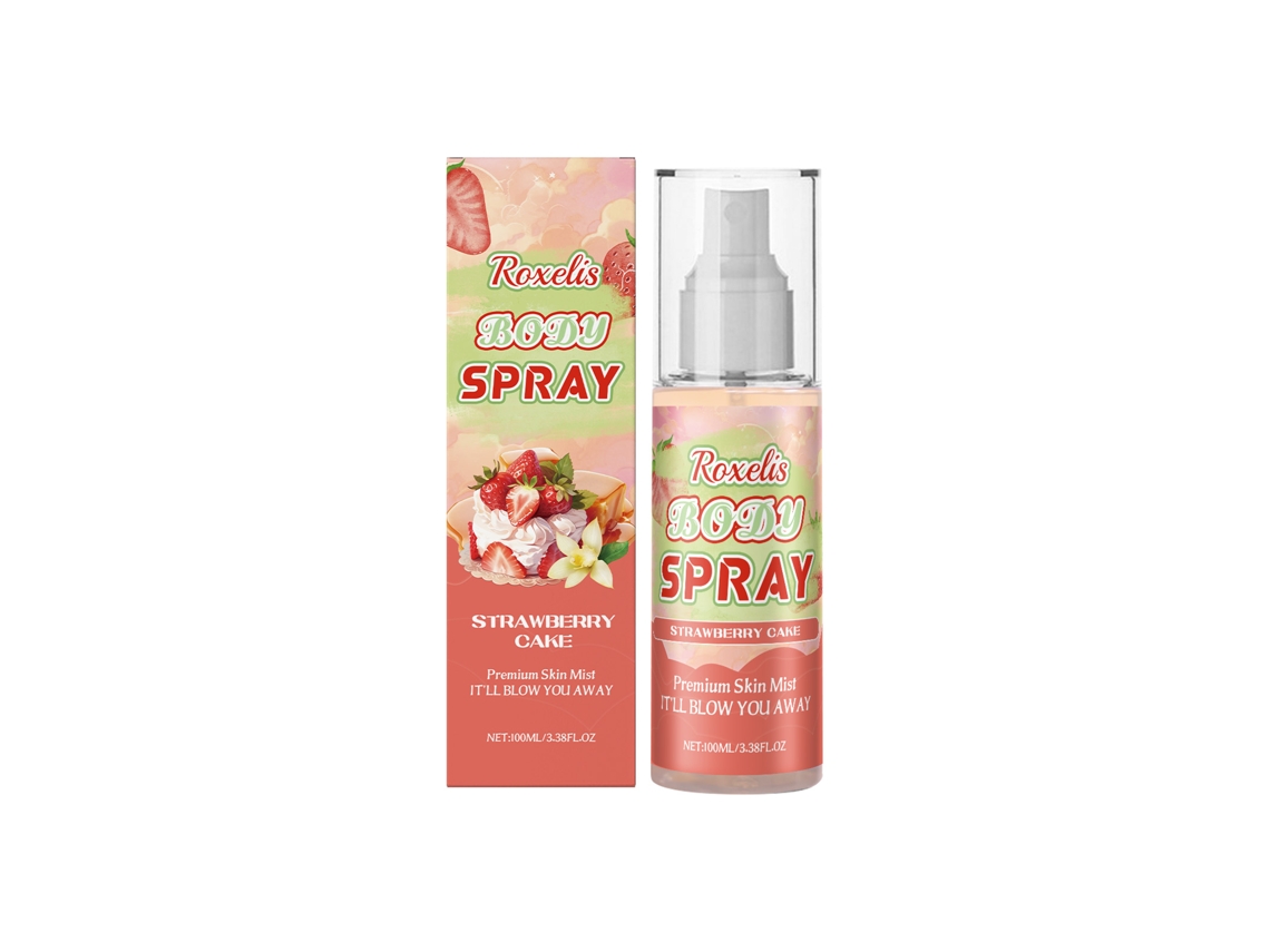 Perfume Corporal Morango Cake Spray