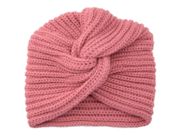 2026 gorro de Lana Tejido para Mujer com Design de Torção Cruzada, Boné Casual e Elegante