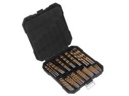 Conjunto De 99 Brocas Laxiscreed Em Aço Rápido Para Metal, Madeira E Plástico Com Revestimento De Titânio