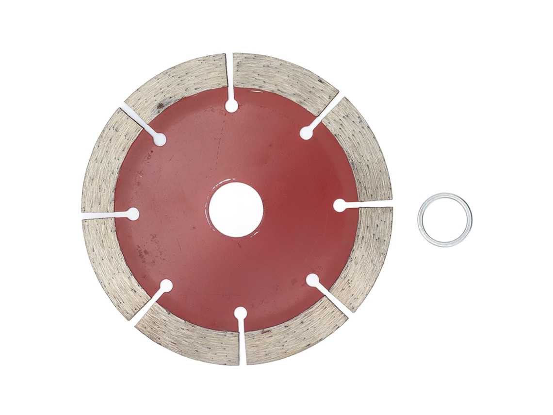 Hoja De Sierra Diamante 114mm Rueda De Corte Circular Herramienta Para Amoladora Corte Seco Y Húmedo Rojo