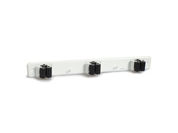Cuelgaescobas triple c19003b blanco blister
