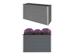 Garden Raised Bed, Garden Raised Beds Vidaxl Cinzeto Wpc (150 X 50 X 91 Cm)