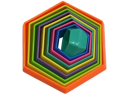 Rebe-juguete Sensorial Hexágono 3d Para Aliviar El Estresse, Mudança De Forma E Educação Precoce Para Crianças