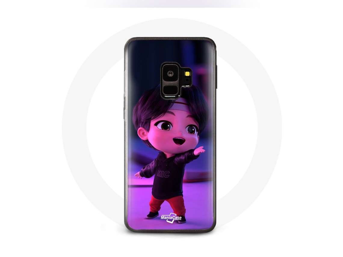 Capa para Samsung Galaxy S9 BTS TinyTAN Jin animação