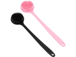 Conjunto De 2 Escovas Silicone Para Banho Fomiyes, Escova Esfoliante Para Massagem Relaxante
