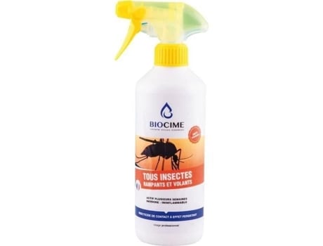 Spray inseticida Biocime 500ml para todos os tipos de insetos