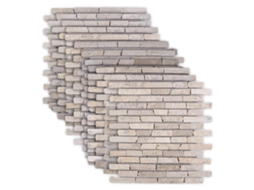 Vidaxl Azulejos De Mosaico Creme 30 X 30 Cm Mármore