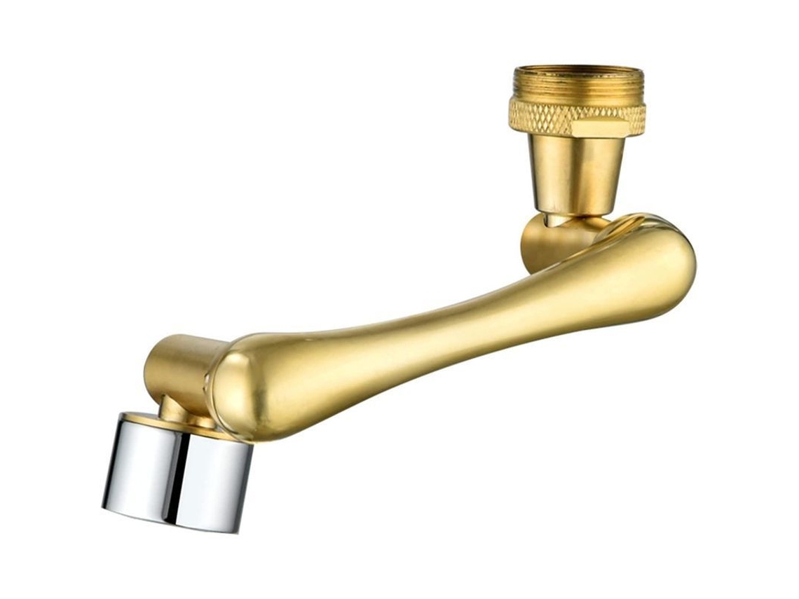Aerador De Grifo Giratorio 1440°, Filtro Anti-salpicaduras, 2 Modos De Flujo, Instalación Fácil Para Cocina Y Baño