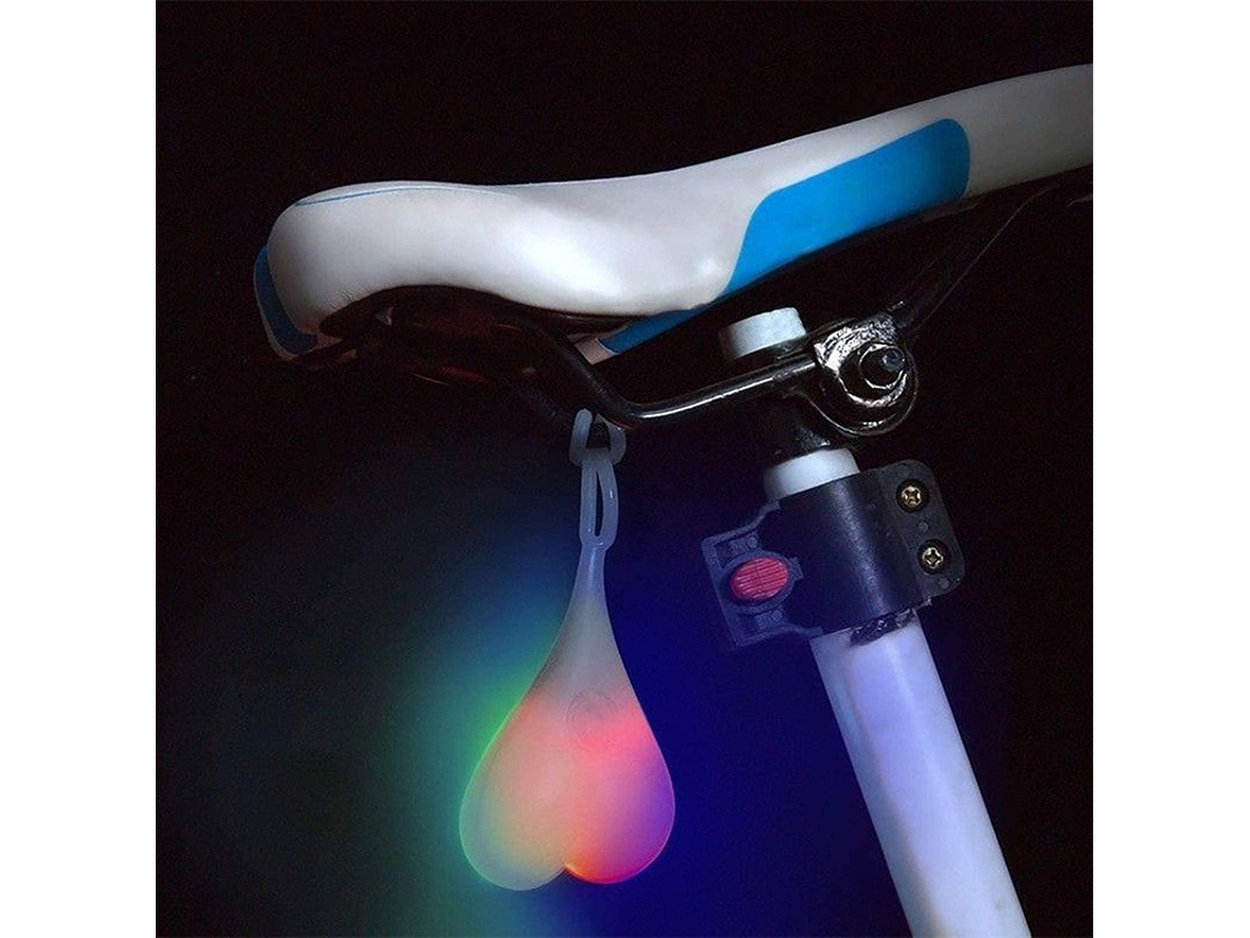 Luz Traseira Decorativa De Silicone Para Bicicleta Mtb Noturna Led, Modelo Led, Para Bicicleta. Aquaforge